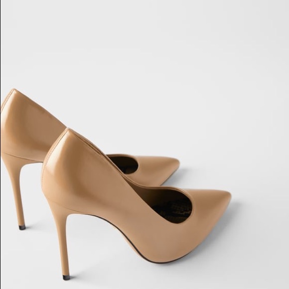 stilettos animal print zara